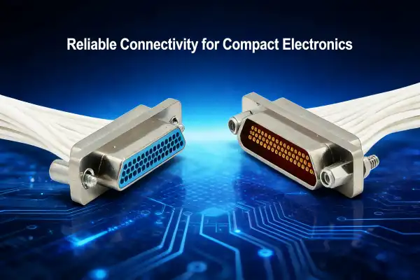 J30J Rectangular Connector for Lightweight Electronic Systems